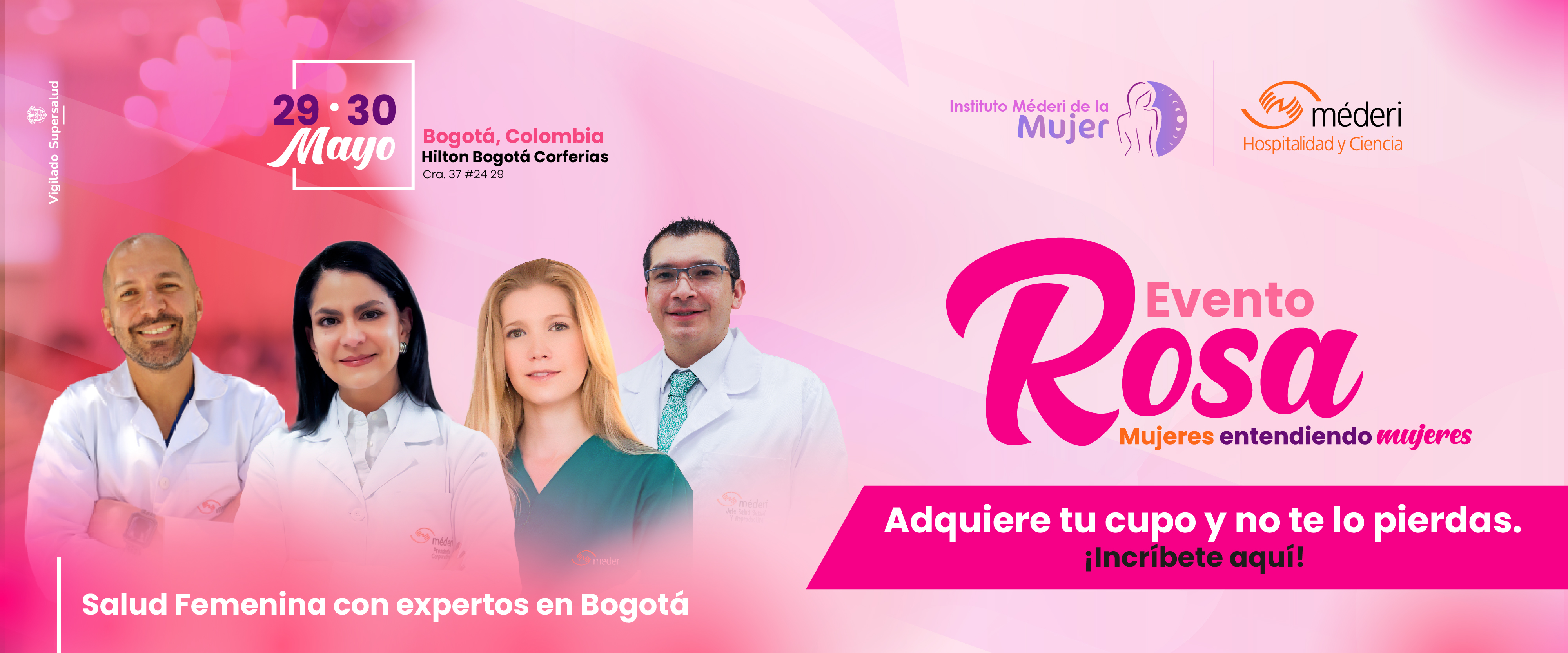 Evento Rosa - Banner 